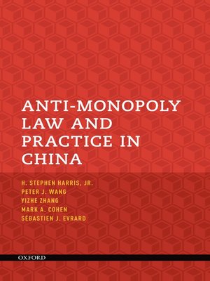 cover image of Anti-Monopoly Law and Practice in China